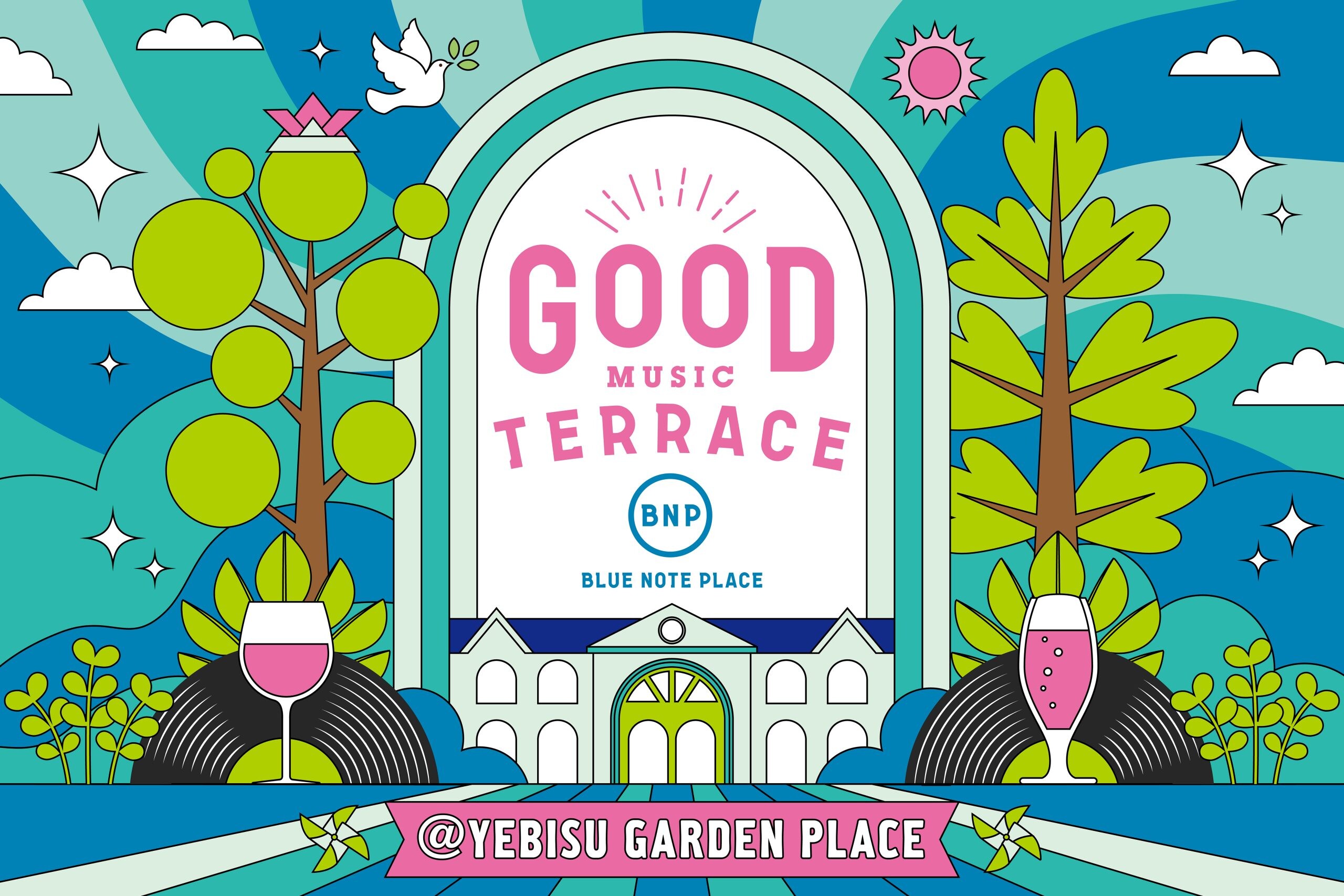 GOOD MUSIC TERRACE by BLUE NOTE PLACE