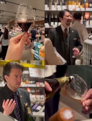 『ソムリエにワインのことを聞いてみよう！赤・白・泡（スパーク）のワイン試飲体験』